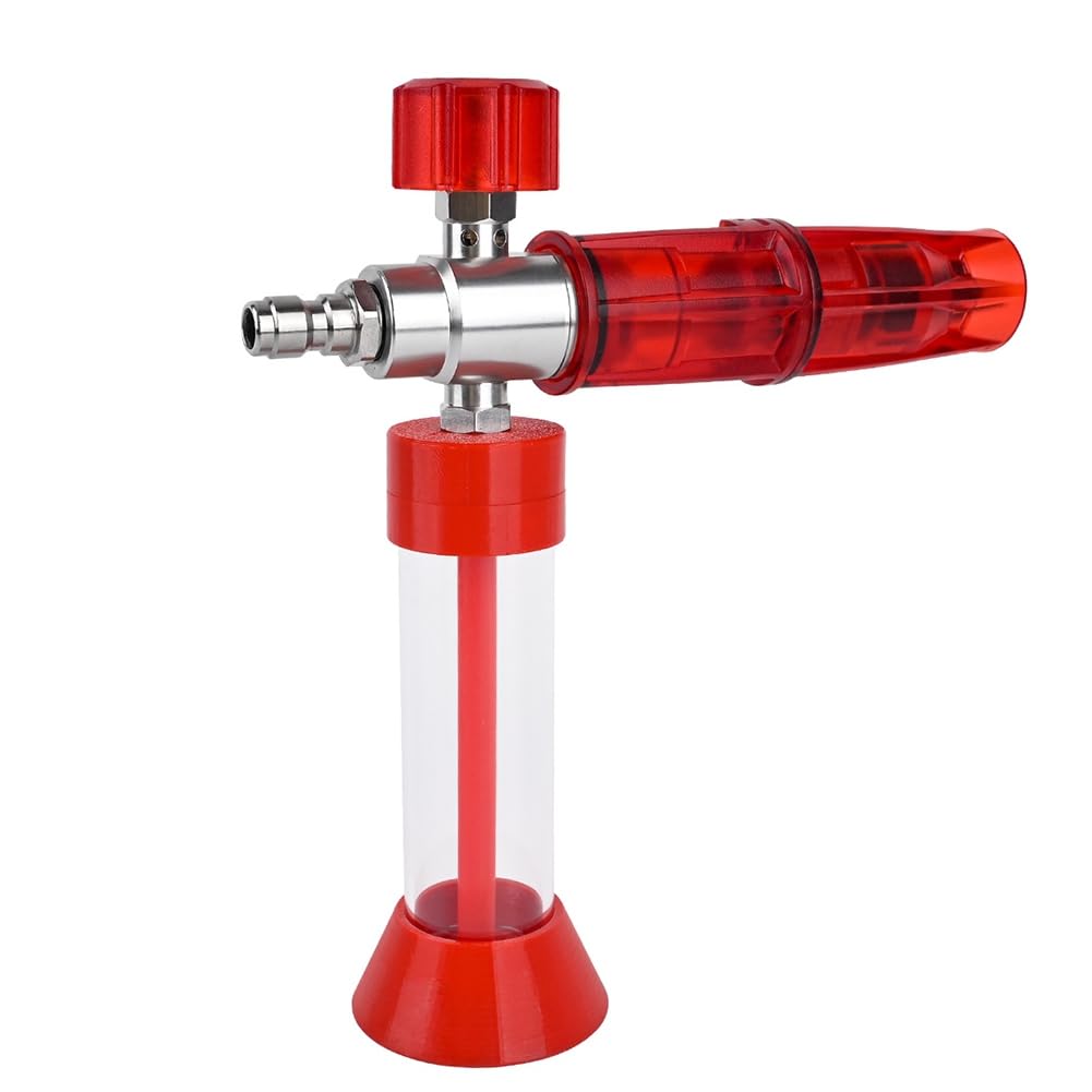 Foam Cannon Pro savon de lavage de voiture aspiration magnétique rouge