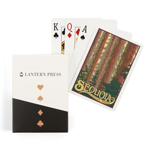 Mazo de 52 cartas para póker, Sequoia National Park