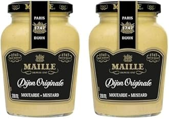 Dijon Orginal Mustard 200ml (Pack of 2)