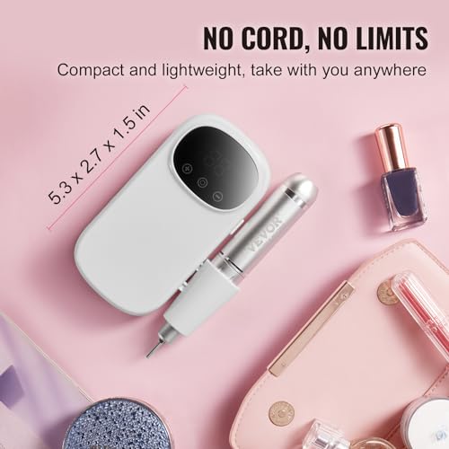 Taladro Eléctrico Portátil Recargable para Uñas miniatura 6