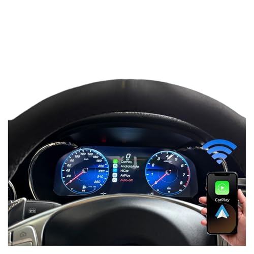 Panel LCD 12.3 pulgadas W205: velocímetro inteligente con Linux y Android para C-Class 3