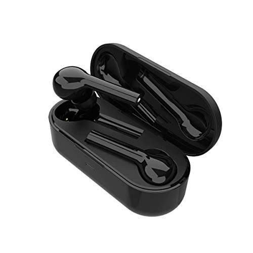 DZL Cuffie Wireless, Cuffie Bluetooth 5.0 Sport in-Ear Hi-Fi qualità del Suono -Accoppiamento Automatico Auricolari Wireless Stereo Smart Touch ? Custodia di Ricarica Portatile Microfono Incorporato