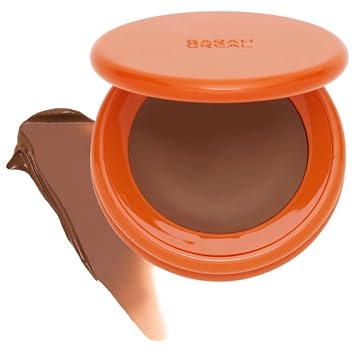 Sarah Creal Just Like Paradise 12H Peptide Sculpting Cream Bronzer Color 2.5 Medium Golden Bronze, 0.14 oz / 4.2 g Long-Wear Natural Finish, Sculpting & Hydrating Formula with Peptides