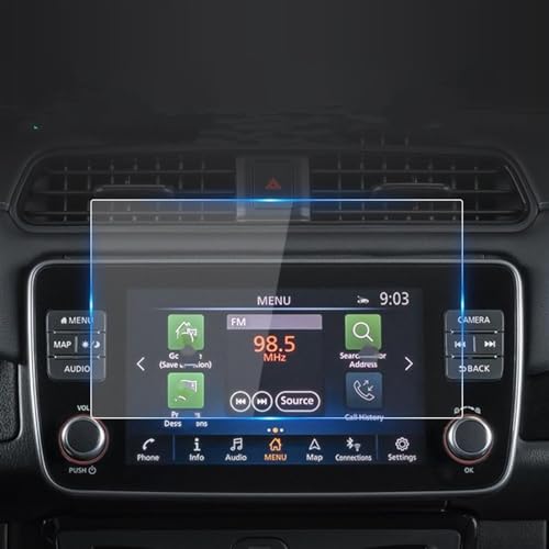 Verre trempé Nissan Leaf 2023 : film de protection d'écran pour système de navigation GPS