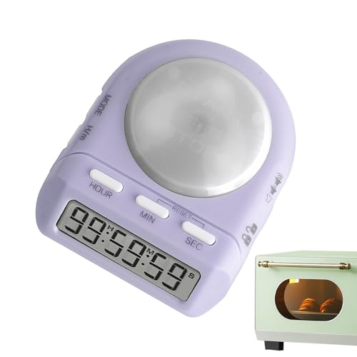 Versatilità Multifunzionale Completa: Il timer digitale offre una versatilità eccezionale con funzionalità integrate per cucina e studio, oltre a una flessibilità ottimale nella gestione del . Questo design consente di tracciare in modo efficiente le attività in ambienti domestici e professionali come cucine, aule e uffici, supportando una maggiore produttività nelle routine quotidiane e garantendo un monitoraggio preciso per esigenze di variabili.