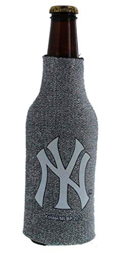 New York Yankees MLB Baseball Beverage Beer Sleeve Insulator Cooler (Glitter Bottle 12oz)