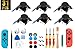 Price comparison product image 3D Analog Joystick Reparatur set für Nintendo Switch Joy-Con Controller, Links/rechts für Nintendo Switch/Switch Lite Controller Analoger Thumbstick Reparatur Werkzeuge Kit,31PCS