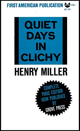 Quiet Days in Clichy B001269ZXY Book Cover
