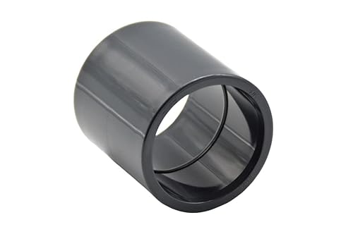 PVC Muffe 40mm x 40mm | Klebemuffe | Rohrverbinder | Beidseitig Klebemuffe | PN 16 | Ø40mm