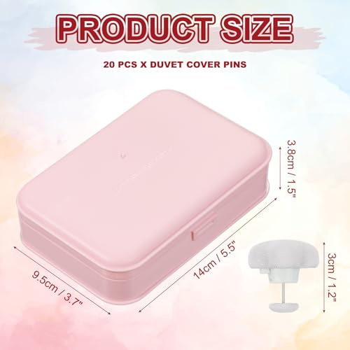Clips de couette pour empêcher la couette de glisser lot de 20 épingles en tissu - 3
