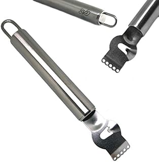 BWD Citrus Lemon Zester Peeler Grater Stainless Steel/for Gin Cocktails/Lime Oranges/Ergonomic Kitchen Tool