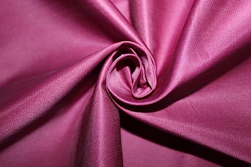 Soie Dutchess Satin de prestige lavande et rose étoffe haute couture