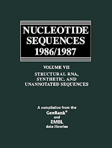 Structural RNA, Synthetic, and Unannotated Sequences: A Compilation from the GenBank(r) and EMBL data libraries