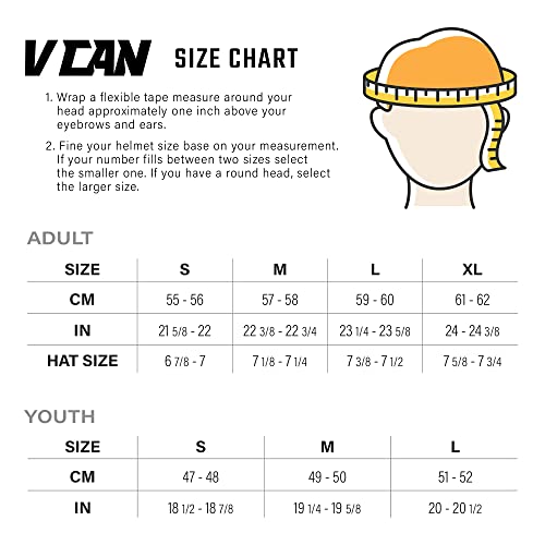 Vcan Vx38Y Youth Kids Atv Motorcross Offroad Dirt Bike Motorcycle Goggles Gloves Downhill Helmet Dot Approved #TOP1