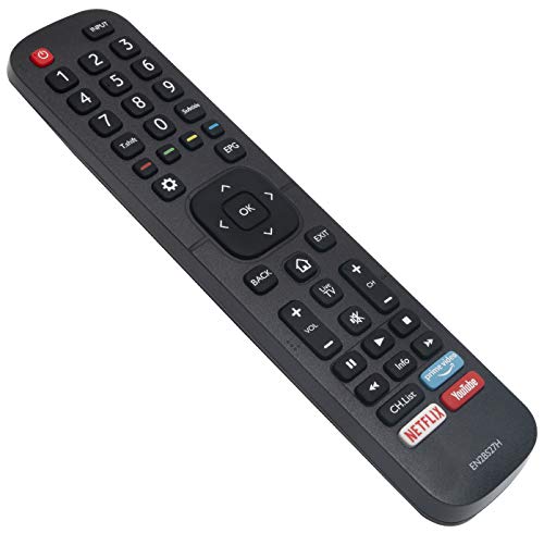 ALLIMITY EN2BS27H Remote Control Replace for Hisense 4K UHD LED Backlight TV 43B7100UW 50B7100UW 55B7100UW 65B7100UW 70B7100UW 55B8000UW 65B8000UW 65Q8600UWG 55Q8600UWG