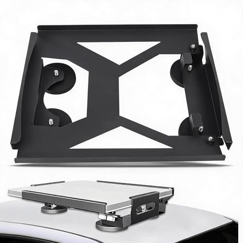 Dpofirs Mini Satellite Roof Mount | Flat Base Rectangular Car RV Van Bracket for Starlinkes Mini Overlanding