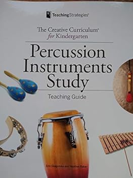 Spiral-bound Creative Curriculum for Kindergarten: Percussion Instruments Study Book
