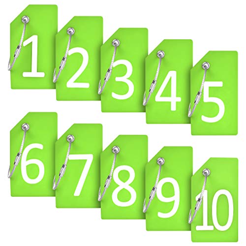 Silicone Luggage Tag with Name ID Card,Digit Number Luggage Tags Perfect to Quickly Spot Luggage Suitcase by Ovener