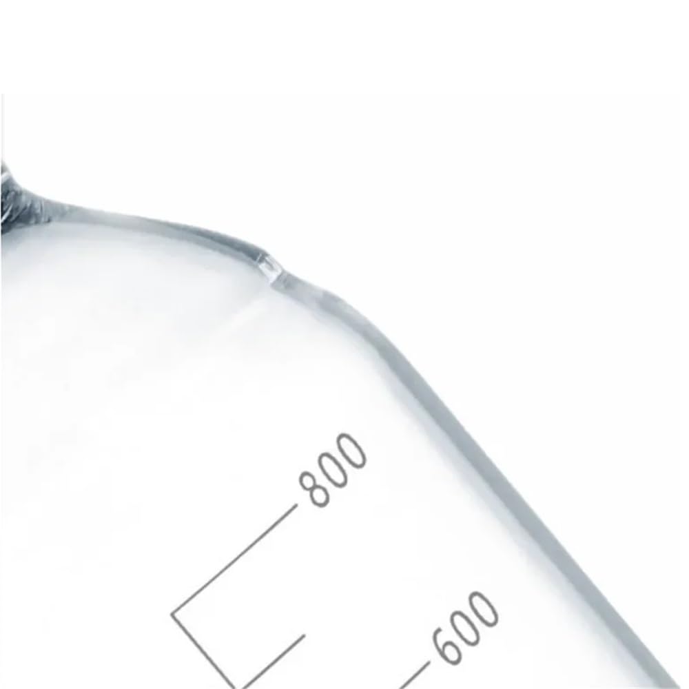 Équipements et fournitures de laboratoire Bouteille en verre transparent de 2000mL, bouteille remplacement for verrerie laboratoire 2L, col GL45