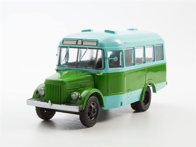 Amazon | Modimio 1/43 完成品 Russia Pavlov PAZ-651 GAZ-51 bus