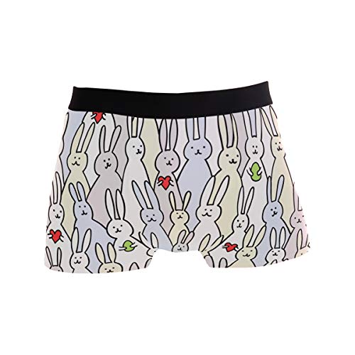 Happy Easter Men Boxer Briefs, Egg UnderwearComfort Soft Boxer Briefs