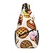 ZUNPNG Retro Backen, Fast Food, Donuts, Kuchen, Kekse, Cross-Brusttasche, Diagonale Sling Rucksack, Crossbody, Umhängetasche, Unisex, Reisen, Wandern, Tagesrucksack
