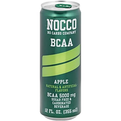Nocco, Apple Flavored Carbonated Beverage, 12 Fl Oz Cover