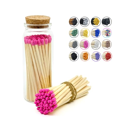 Matches in a Jar | 60+ Matchsticks | Decorative Matchsticks