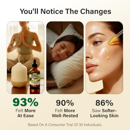 Image of 100% Pure Neroli Oil - 4 Fl Oz Neroli Essential Oil for Hair, Skin, Diffuser, Aromatherapy & DIY Soap Making Scent