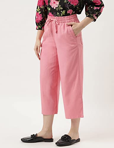 Image of Marks & Spencer Women's Regular Fit Mid Rise Pants