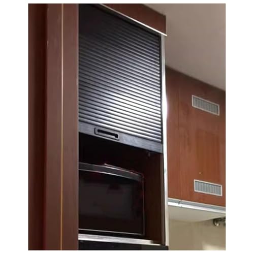 Image of Sliding Door, Foldable Replacement Panel for Storage Cabinet, Customizable ABS, Easy to Install with Assembly Hardware