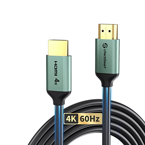 Utechsmart 4K Hdmi Cable 6Ft, High Speed 2.0 Hdmi To Hdmi Cable 4K 60Hz, Ultra Hd, 2K 1080P 3D Arc Dts Ethernet Hdmi Cord For Laptop, Tv, Ps5, Ps4, Monitor, Xbox, Projector #TOP12
