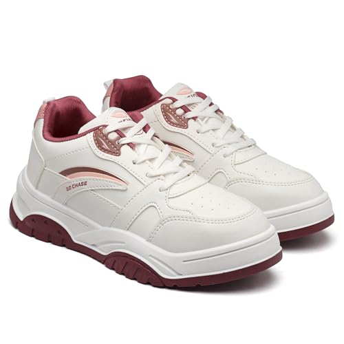 Image of ASIAN Women NANCY-01 Sneakers and Casual wear Shoes with Laces, Lightweight and Comfortable Shoes for Parties, as Well as Gym and Sports for Women & Girls with Stylish Design