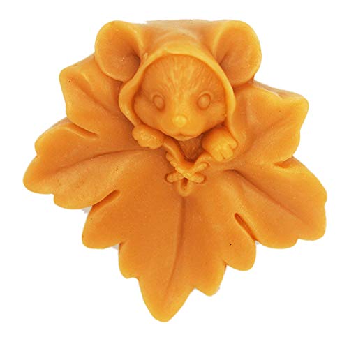 Longzang Maple Leaf mice Mould S301 Craft Art Silicone Soap Mold Craft Molds DIY Handmade soap molds