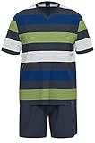 Ammann Herren Schlafanzug kurz, Farbe:Nightblue, Größe:54