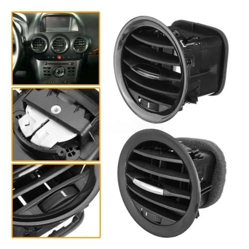 Grille de climatisation voiture chrome pour Opel Adam et Corsa D MK3