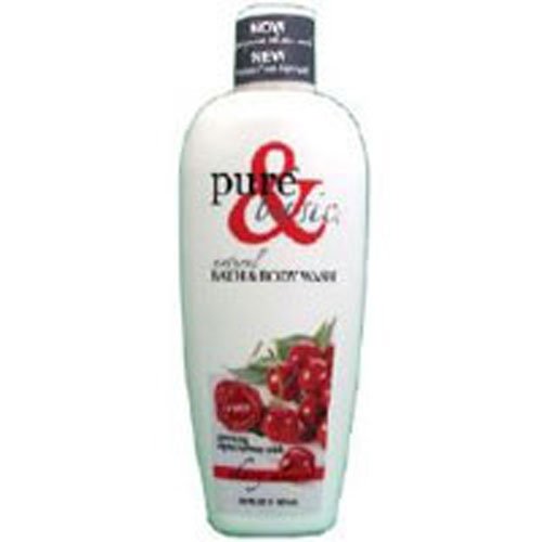 Cherry Almond Body Wash; Paraben Free Bath And Shower