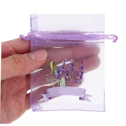 Bolsas de tela violeta para sachet 20 unidades miniatura 3
