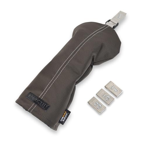 ROBUSTIN �R�[�f���� �o���X�e�B�b�N�i�C���� �{�v �S���t �w�b�h�J�o�[ �u���b�N CORDURA BALLISTIC �h���C�o�[�p �t�F�A�E�F�C�E�b�h�p ���[�e�B���e�B�p (�O���[, �t�F�A�E�F�C�E�b�h�p)