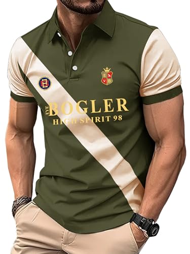 Image of Noble Monk Men's Regular Fit Polo T Shirt |Half Sleeves |Collar Tshirts T Shirt | Casual Tshirt