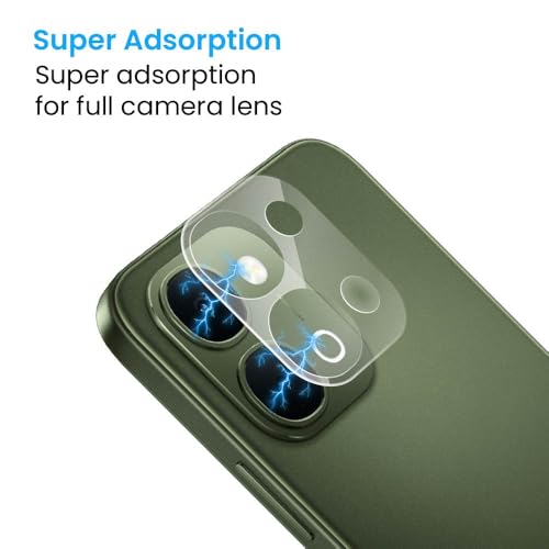 Image of FIRST MART Camera Lens for Vivo T5X | 9H Tempered Glass, Anti-Scratch, Case-Friendly, HD Clarity, Bubble-Free | Crystal Clear