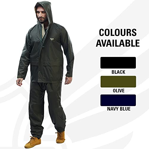 Reliable Rainwear H2O Marco Polo Suit Two Piece Raincoat for Men