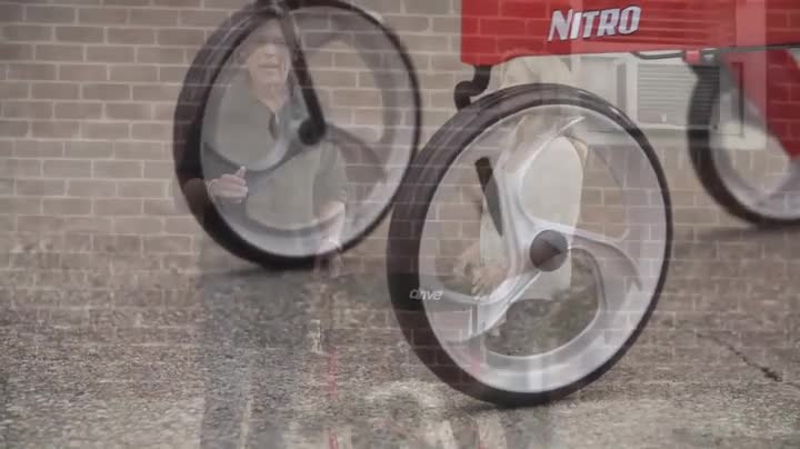 未使用 ANDRO TROLLEY MUNRO TOPRO Troja Original Medium Rollator - Silver - Complete