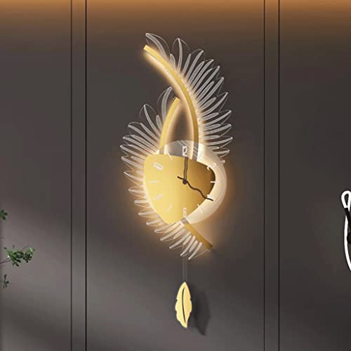 Horloge murale creative watch au design minimaliste suspendu