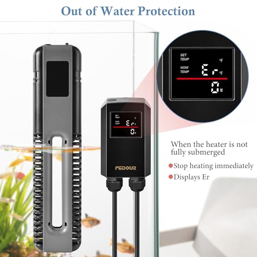 Calentador de acuario de 600W para salones con estanques 5