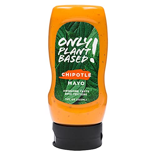 Only Plant Based Vegan Chipotle Mayonnaise, Squeeze Bottle, 11 Fl ...
