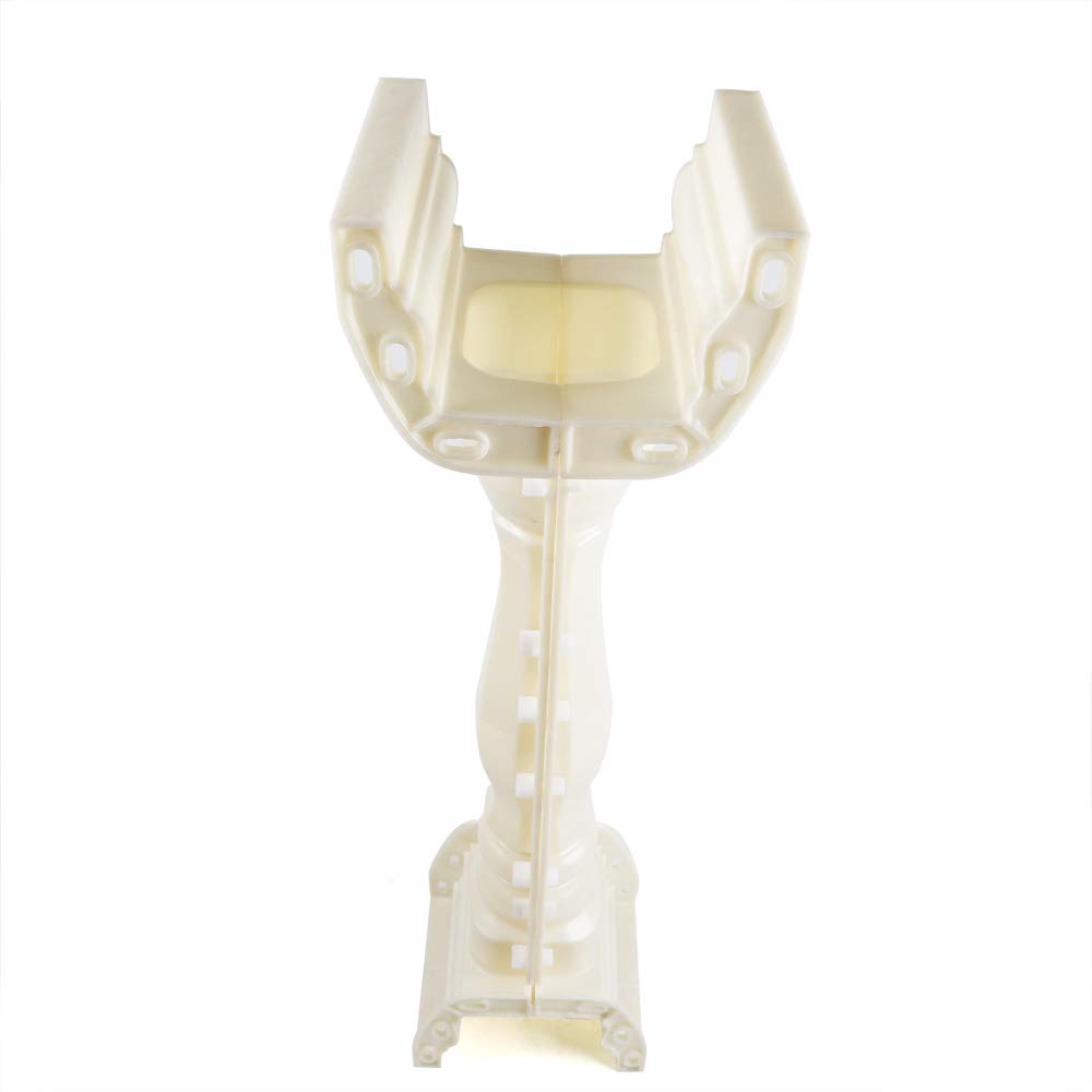 Molde de barandilla de plástico de 89 cm con columna romana para jardín, balcón, yeso, hormigón, barandilla de hormigón, molde para barandilla de cemento, barandilla de hormigón