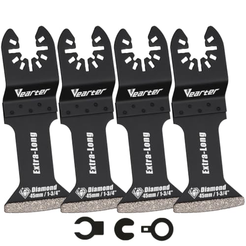 Vearter Extra Long Diamond Oscillating Blade