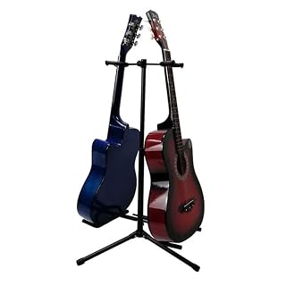 COUYY Stand de Guitare doubleté Hauteur réglable de trépied Acoustique électrique de Plancher Portable en métal de métal… - Les Beatles, Paul McCartney, John Lennon, RIngo Starr, George Harrison COUYY Stand de Guitare doubleté Hauteur réglable de trépied Acoustique électrique de Plancher Portable en métal de métal… – Image 2