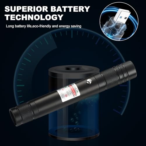 image for JANHER Long Range Green Laser Pointer, Laser Pointer High Power Pen, G